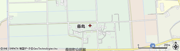 福岡県朝倉市藤島368周辺の地図