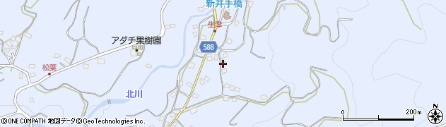 福岡県朝倉市杷木志波1480周辺の地図