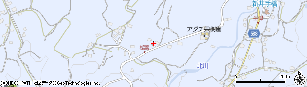 福岡県朝倉市杷木志波4519周辺の地図
