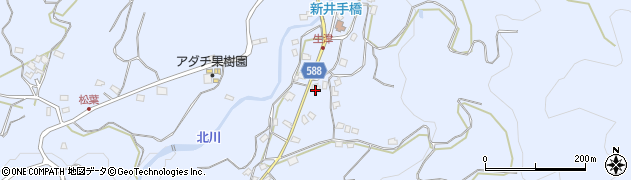 福岡県朝倉市杷木志波1746周辺の地図