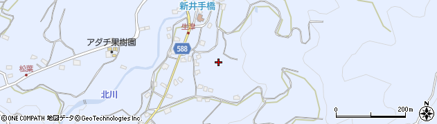 福岡県朝倉市杷木志波1493周辺の地図