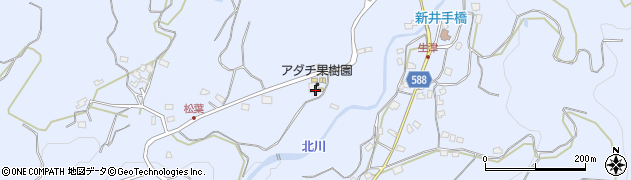 福岡県朝倉市杷木志波4480周辺の地図