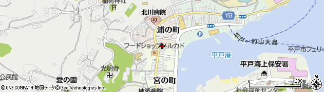 長崎県平戸市浦の町661周辺の地図