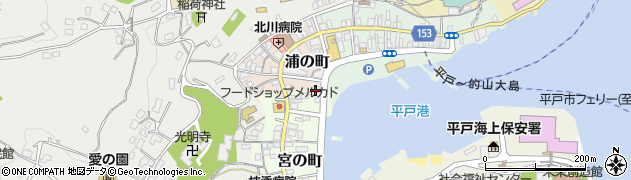 平戸市漁業協同組合　旬鮮館周辺の地図