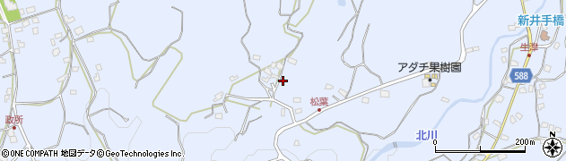 福岡県朝倉市杷木志波4531周辺の地図