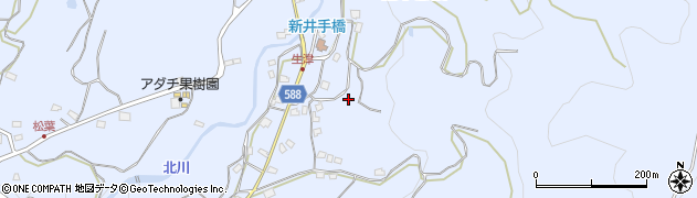 福岡県朝倉市杷木志波1496周辺の地図