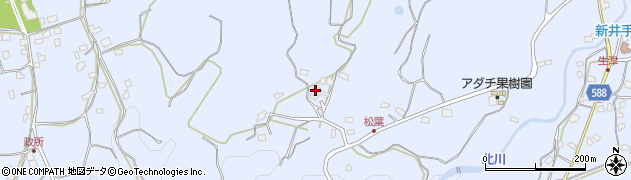 福岡県朝倉市杷木志波4570周辺の地図
