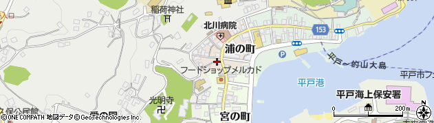 長崎県平戸市浦の町724周辺の地図