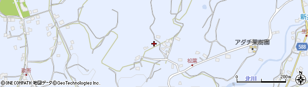 福岡県朝倉市杷木志波4314周辺の地図