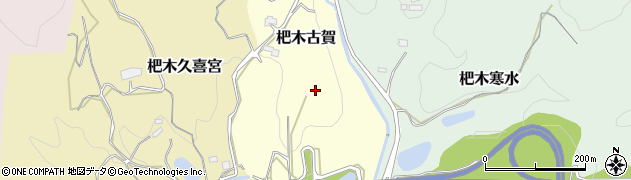 福岡県朝倉市杷木古賀1405周辺の地図