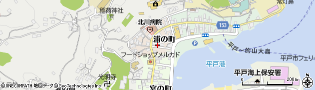 長崎県平戸市浦の町730周辺の地図