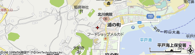 長崎県平戸市浦の町693周辺の地図