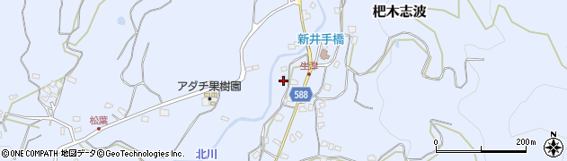 福岡県朝倉市杷木志波1659周辺の地図