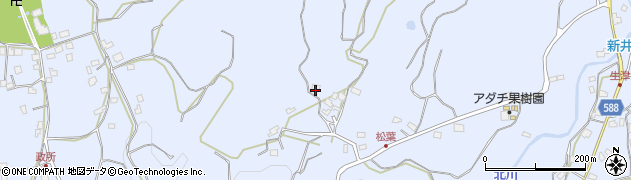 福岡県朝倉市杷木志波4317周辺の地図