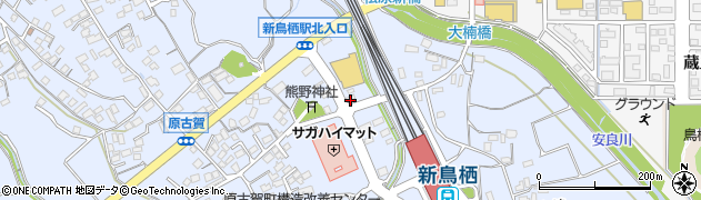 トヨタレンタリース佐賀新鳥栖駅前店周辺の地図