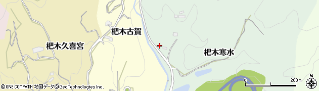 福岡県朝倉市杷木寒水616周辺の地図