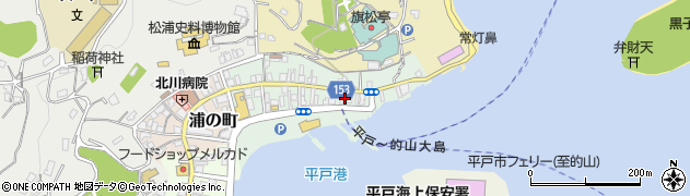 米倉燃料店周辺の地図