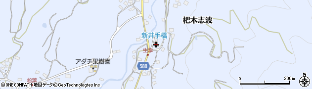 福岡県朝倉市杷木志波1665周辺の地図