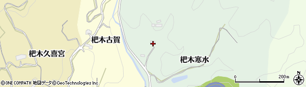 福岡県朝倉市杷木寒水607周辺の地図