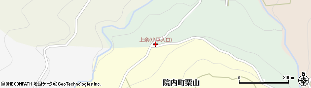 上余(小平入口)周辺の地図