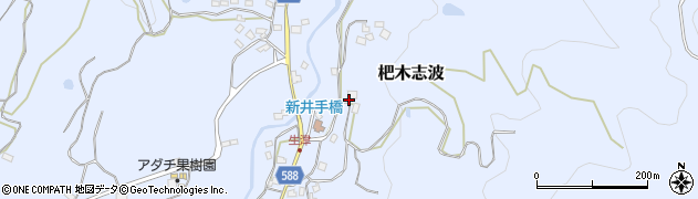 福岡県朝倉市杷木志波1627周辺の地図