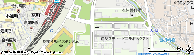 株式会社大協通信　鳥栖事業所周辺の地図