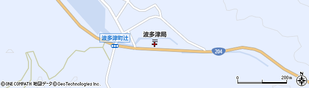 波多津郵便局周辺の地図