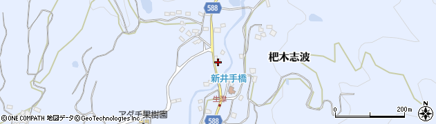 福岡県朝倉市杷木志波1968周辺の地図