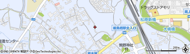 佐賀県鳥栖市原古賀町周辺の地図