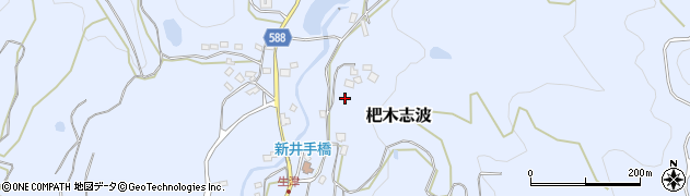 福岡県朝倉市杷木志波1687周辺の地図