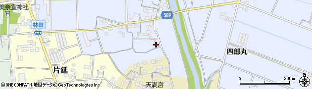 福岡県朝倉市福光979周辺の地図