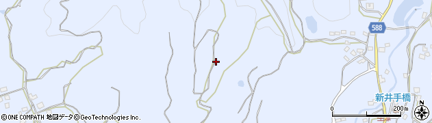 福岡県朝倉市杷木志波4392周辺の地図