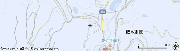 福岡県朝倉市杷木志波1977周辺の地図