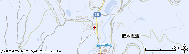 福岡県朝倉市杷木志波1947周辺の地図