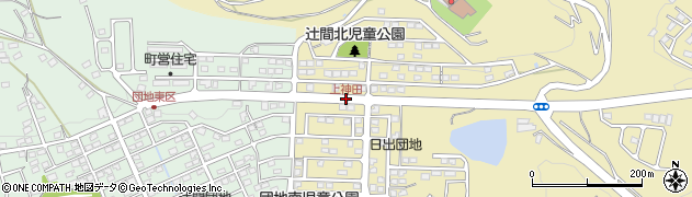 上神田周辺の地図