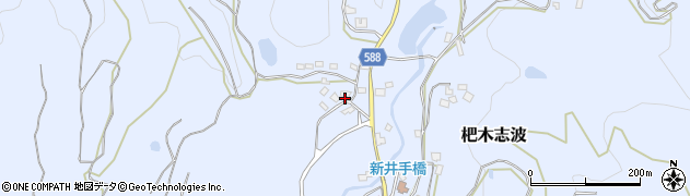 福岡県朝倉市杷木志波2003周辺の地図