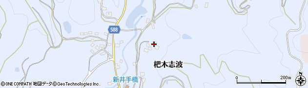 福岡県朝倉市杷木志波1712周辺の地図