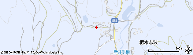 福岡県朝倉市杷木志波1991周辺の地図