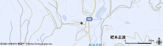 福岡県朝倉市杷木志波2006周辺の地図