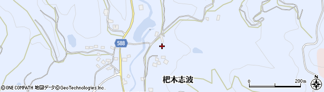 福岡県朝倉市杷木志波1721周辺の地図