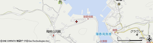 平戸鉄工造船株式会社　寮周辺の地図