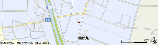 福岡県朝倉市福光455周辺の地図