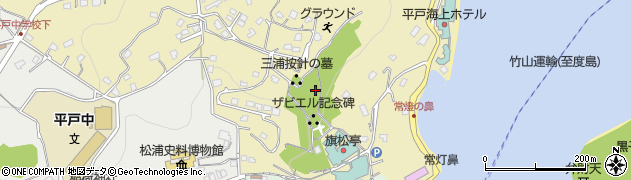 崎方公園周辺の地図