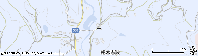 福岡県朝倉市杷木志波1722周辺の地図