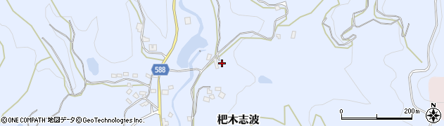 福岡県朝倉市杷木志波1723周辺の地図