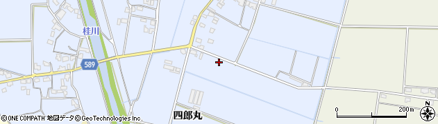 福岡県朝倉市福光699周辺の地図