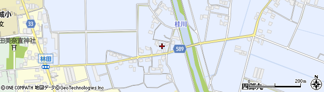 福岡県朝倉市福光1007周辺の地図