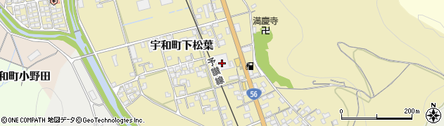 西村クリーニング　宇和店周辺の地図