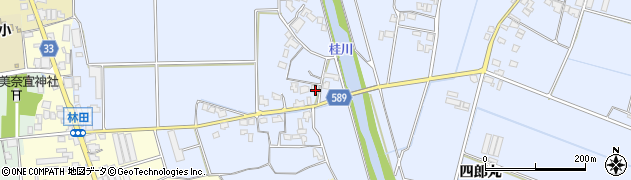 福岡県朝倉市福光1008周辺の地図