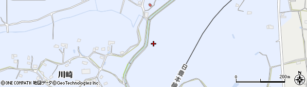 金井田川周辺の地図